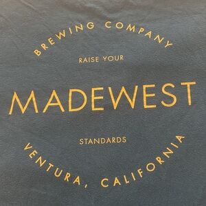 VENTURA CALIFORNIA MADEWEST Brewing Company Official Shirt-Small🍻 Ventura Beach